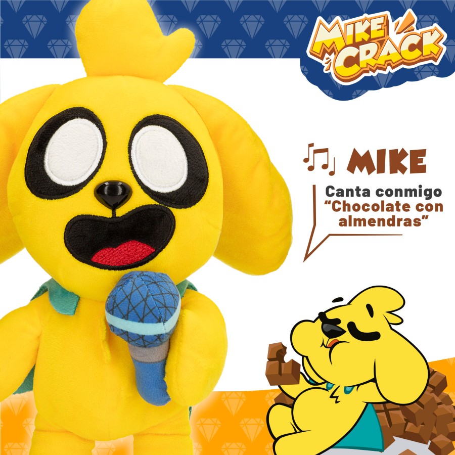 Mikecrack Peluche oficial perro Mike | Juguetes Online