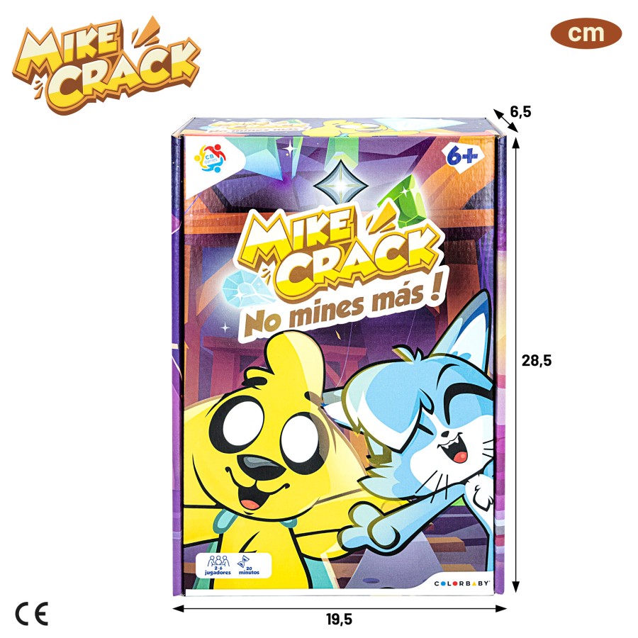 Juego cartas oficial Mikecrack No mines más | Juguetes Online