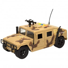 Camión de juguete militar fricción c/luz y sonido Speed & Go