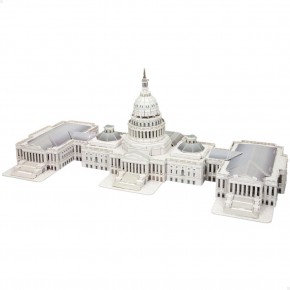 Puzzle 3D Capitolio de los EE.UU. 126 piezas Smart Theory