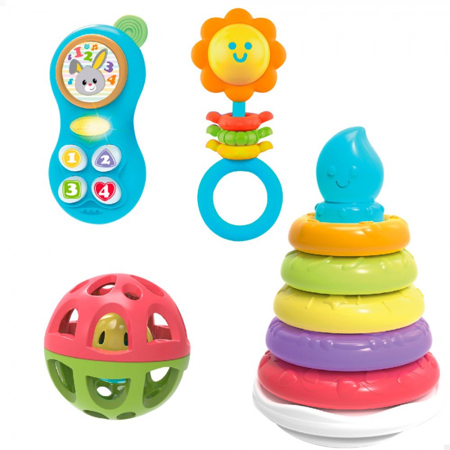 Set 4 accesorios para bebé Winfun