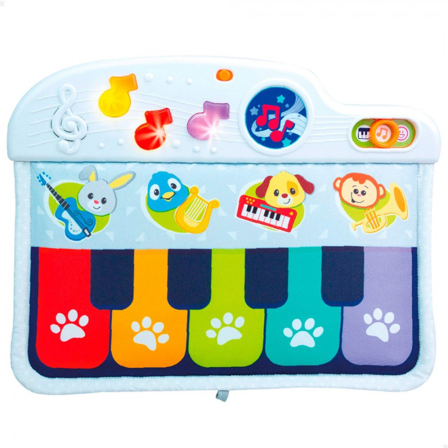 Piano bebés c/luz y sonido Winfun