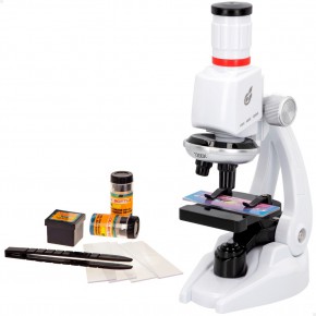 Microscopio de juguete con accesorios Smart Theory