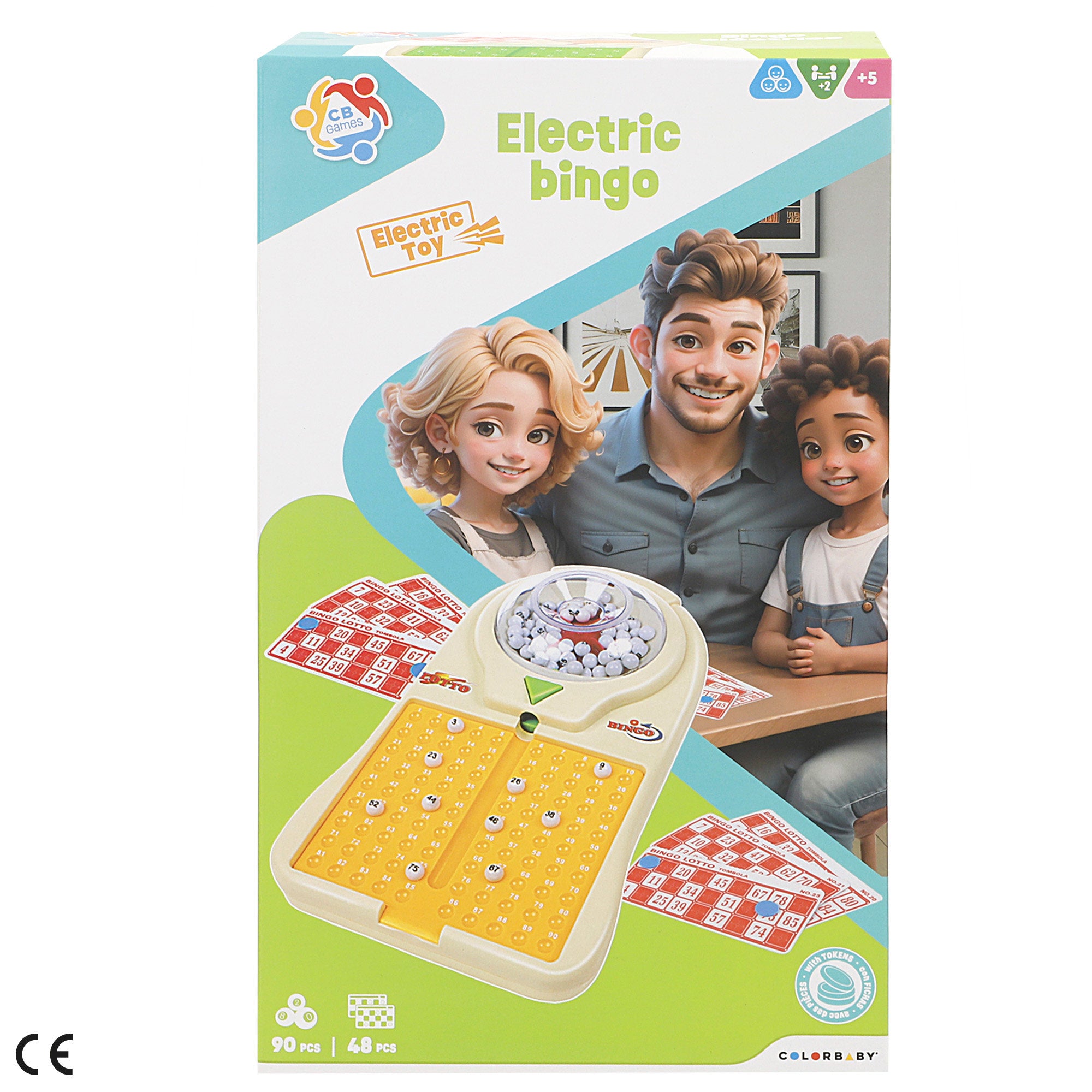 Bingo eléctrico juegos de mesa CB Games