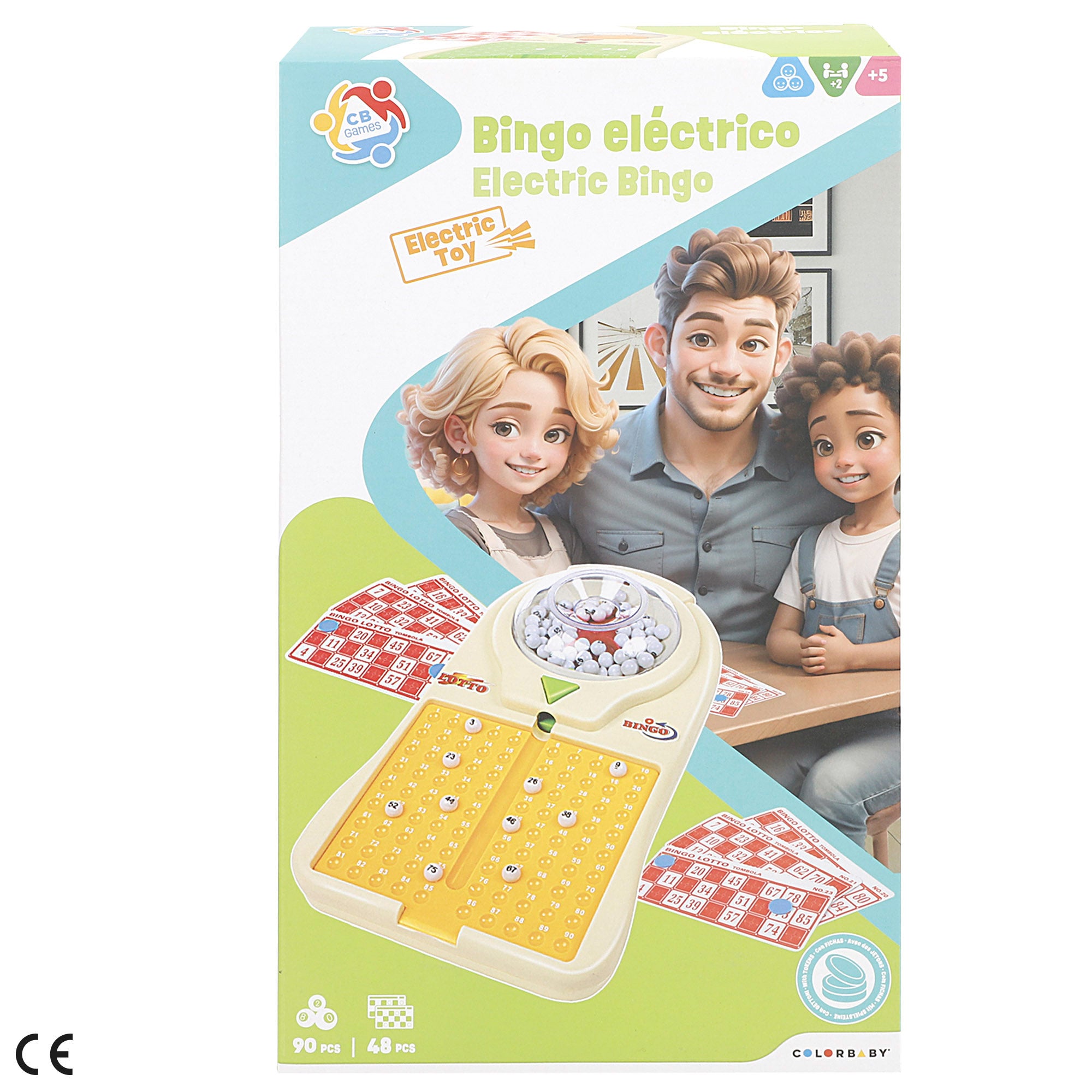 Bingo eléctrico juegos de mesa CB Games