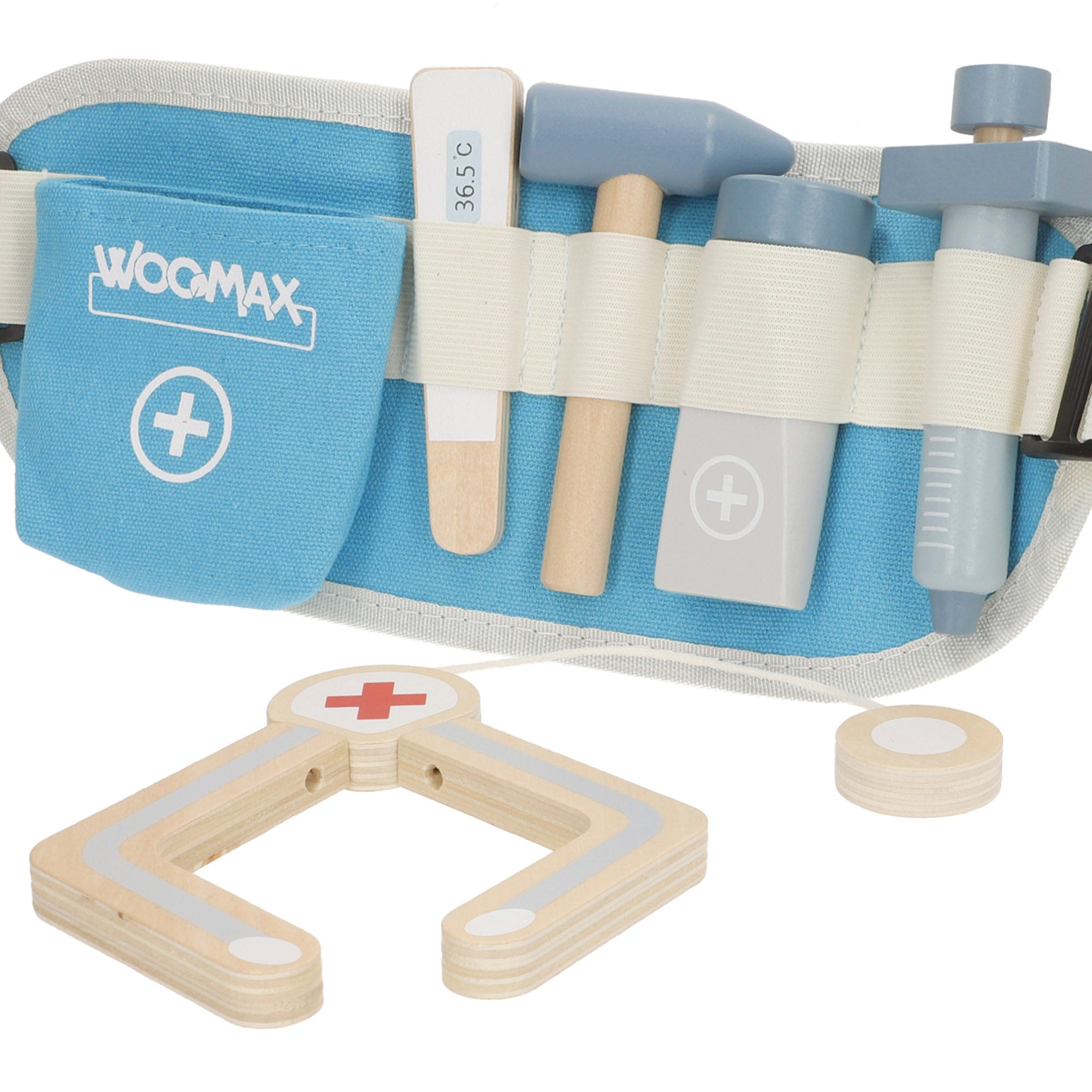 WOOMAX Juego doctor con cinturón para utensilios