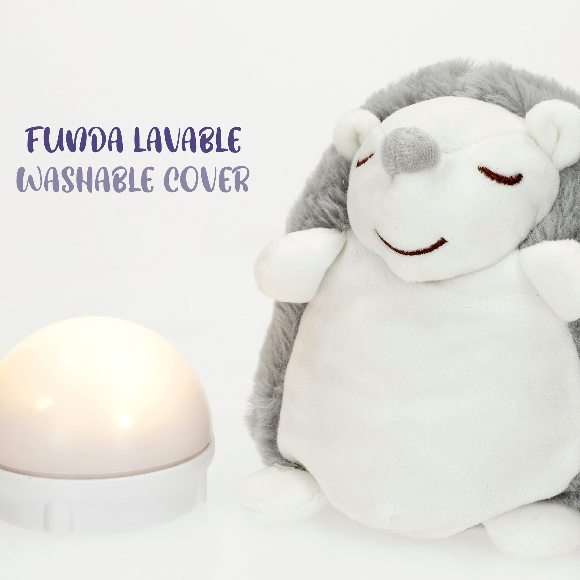 Peluche con luz y sonido erizo Genial Baby