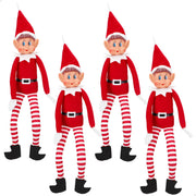 Elves Behavin' Badly Pack 4 elfos traviesos originales 30 cm