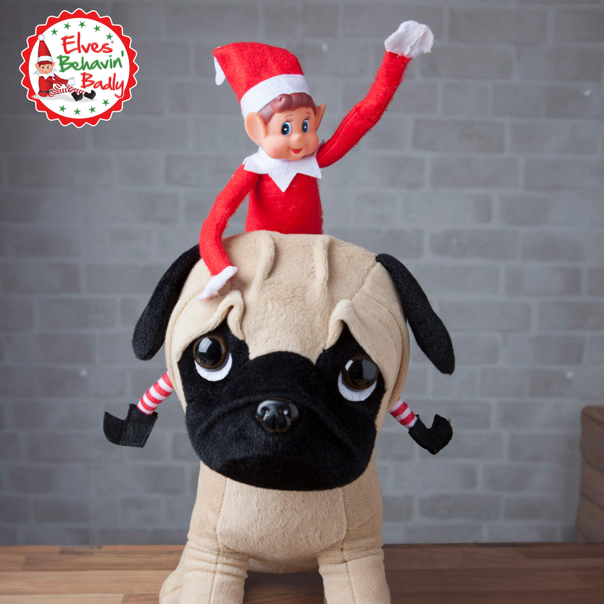 Elves Behavin' Badly Pack 4 elfos traviesos originales 30 cm