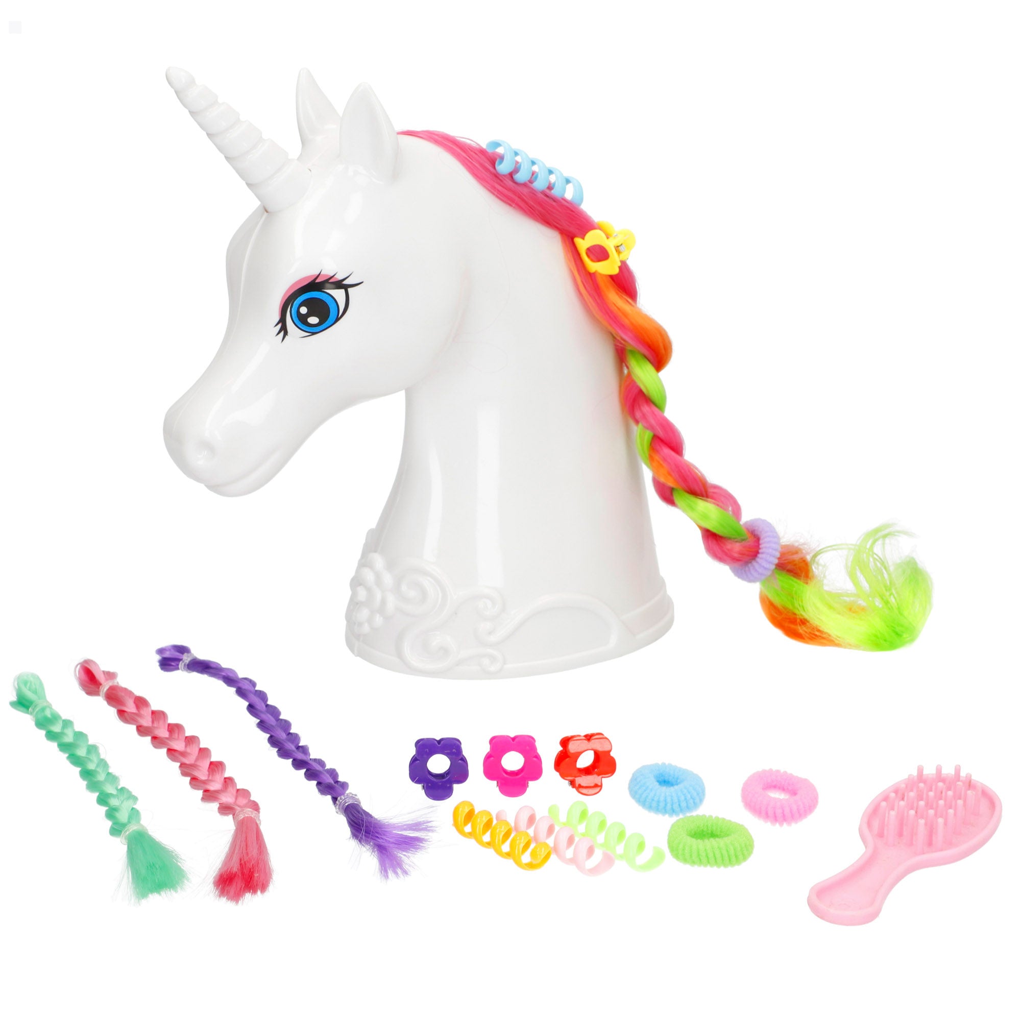 Busto unicornio 22 cm con accesorios Beauty