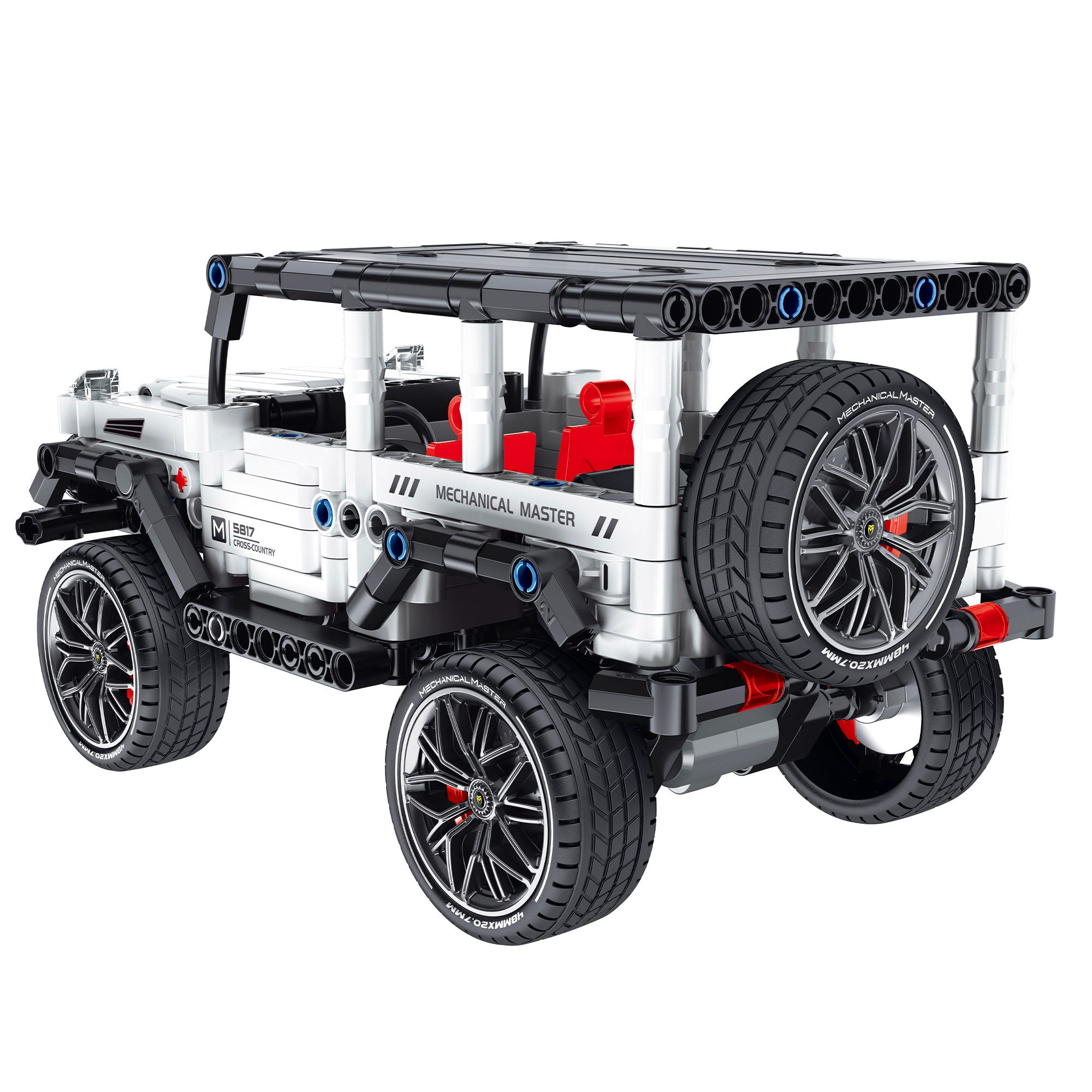 BYM Coche desmontable juguete todoterreno 434 piezas