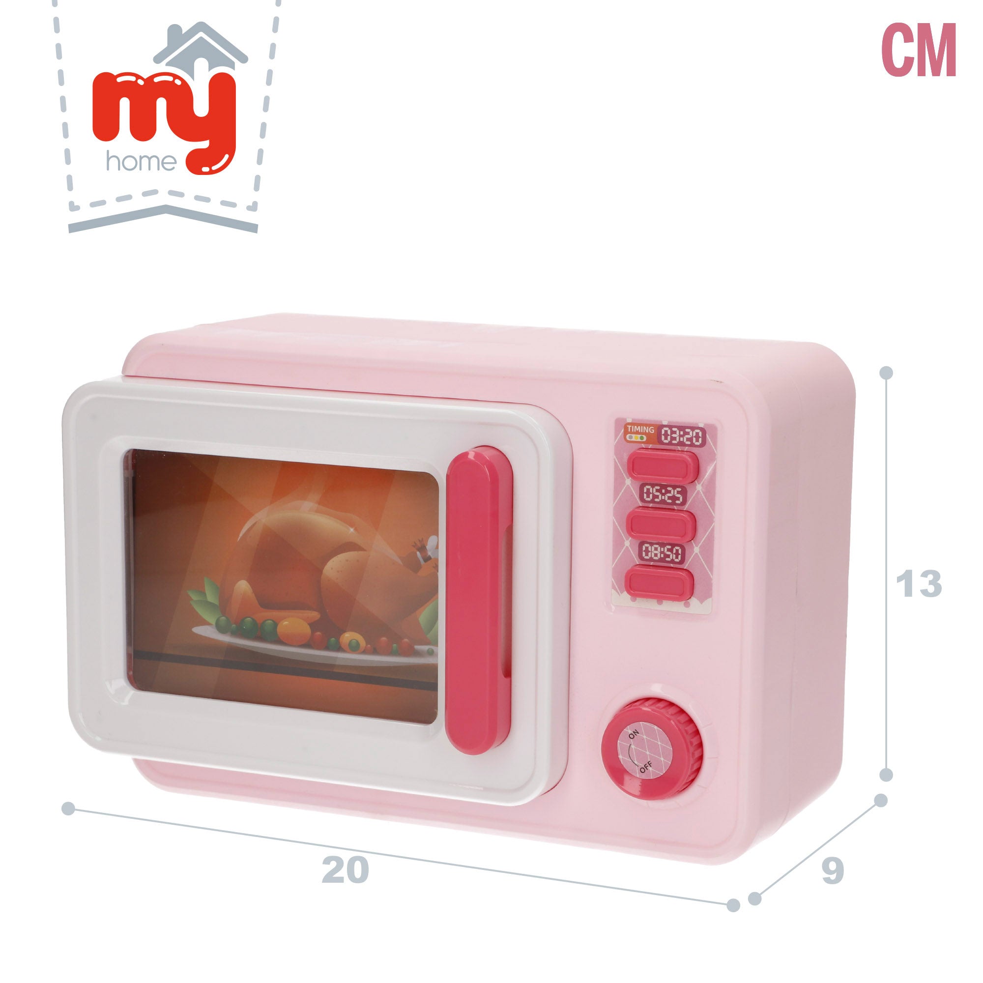 Microondas juguete con luz y sonido My Home