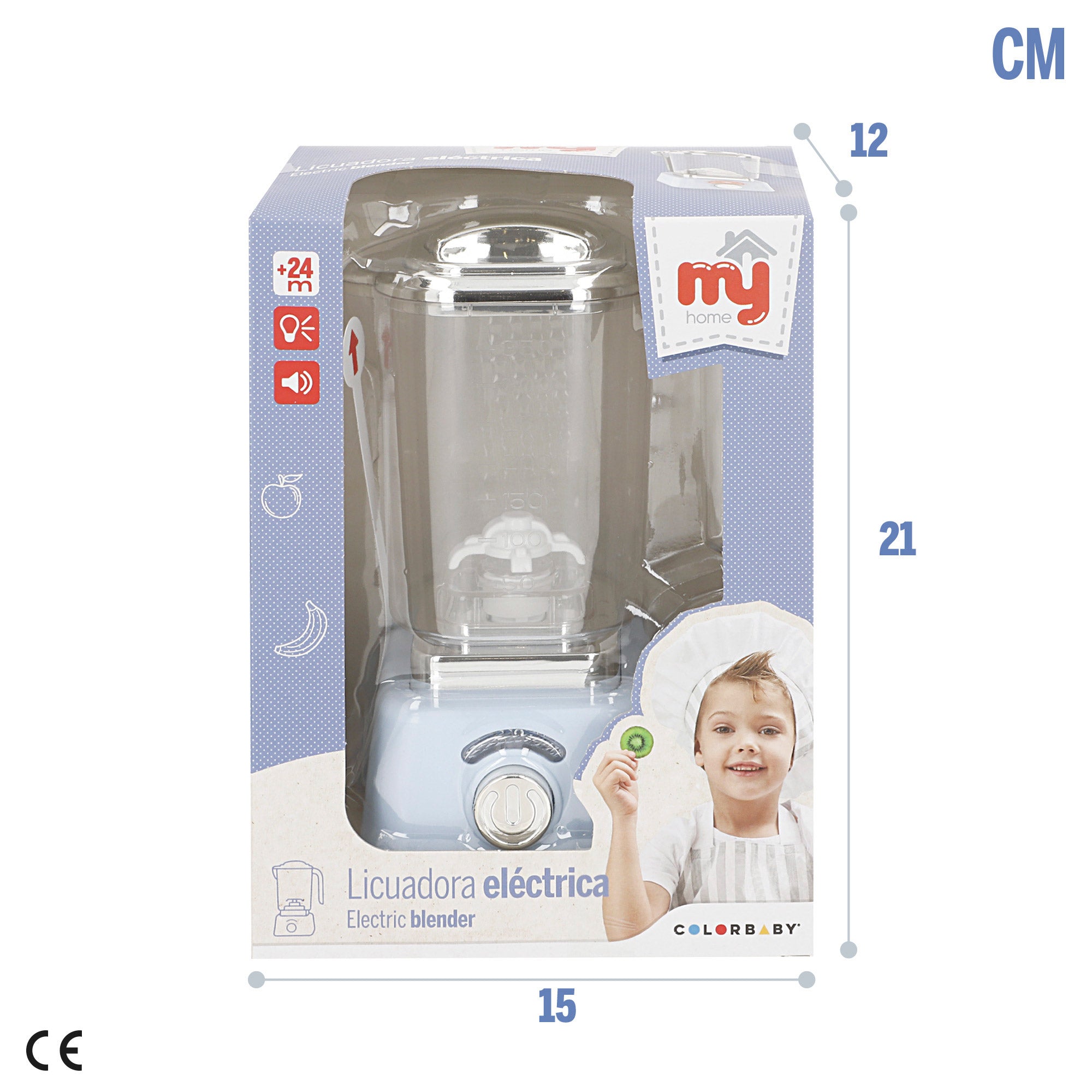 Licuadora eléctrica de juguete con luz y sonidos My Home