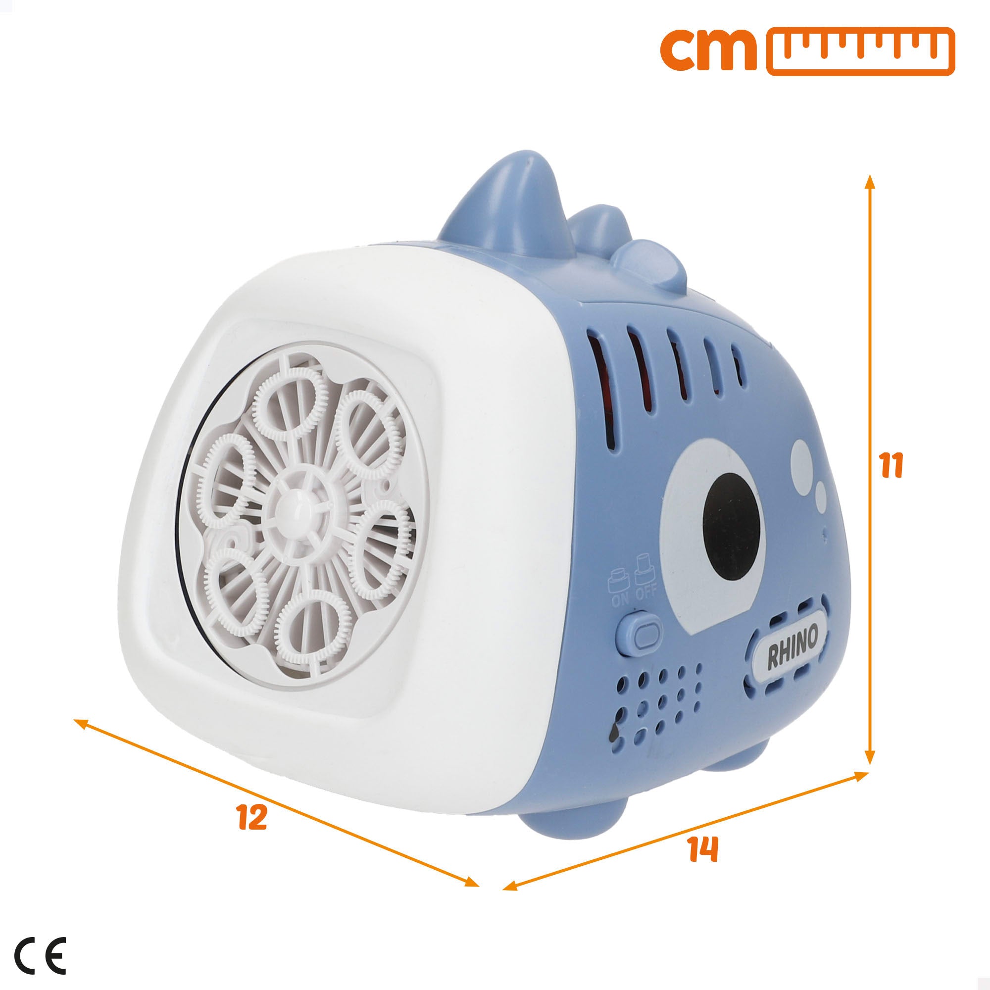 Máquina de burbujas eléctrica Rhino Color Bubbles