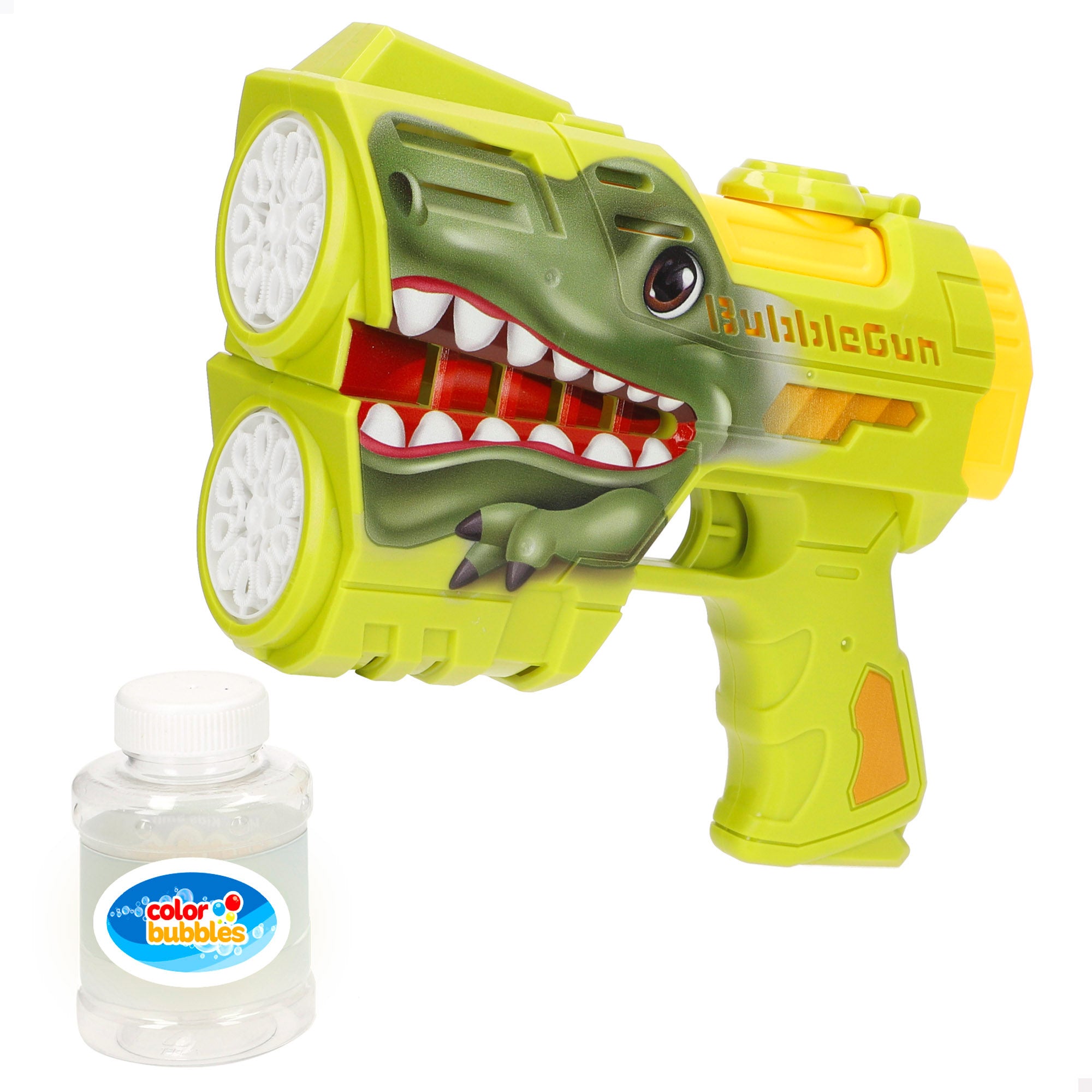 Pistola de pompas eléctrica junior Color Bubbles
