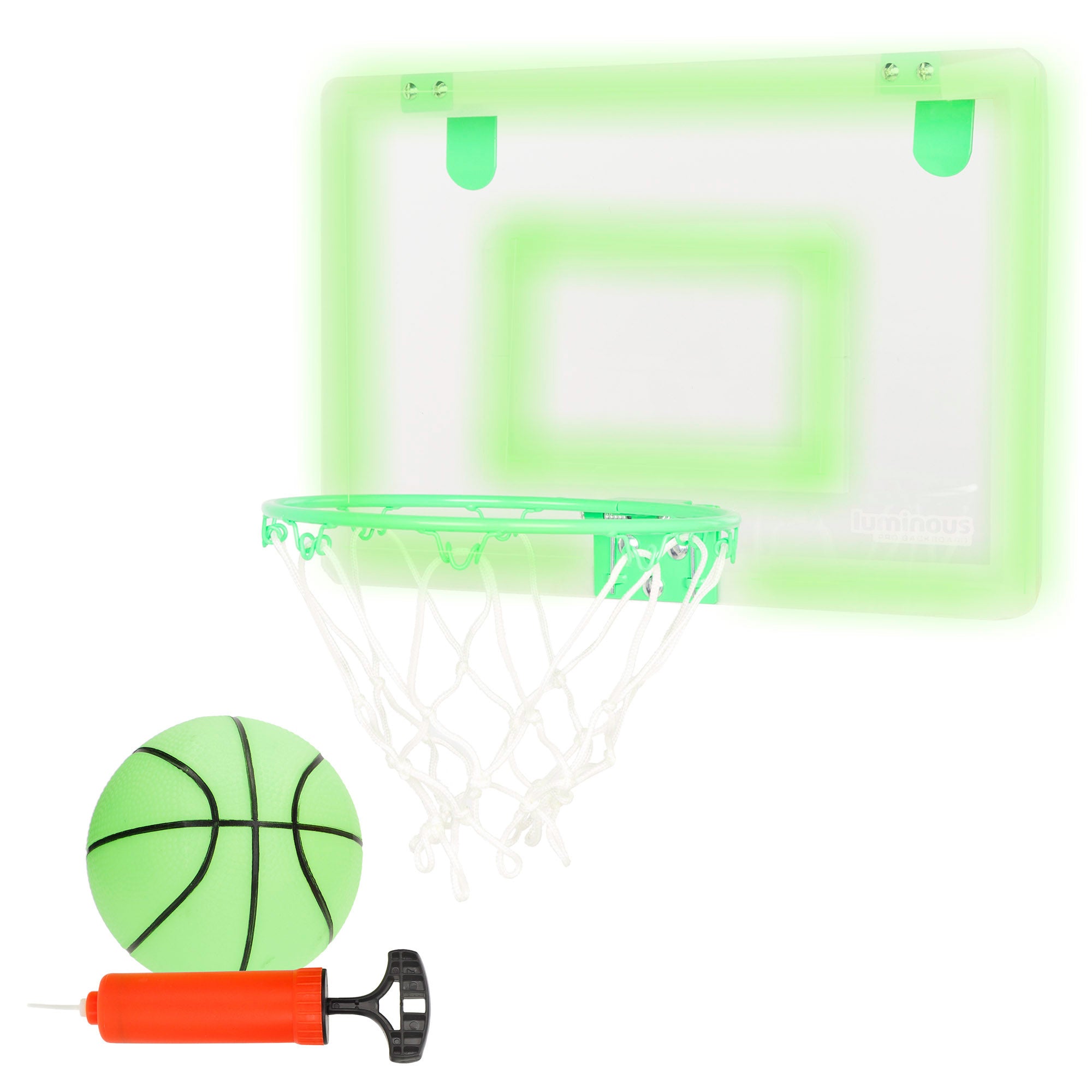 Canasta de baloncesto junior fluorescente CB Sports