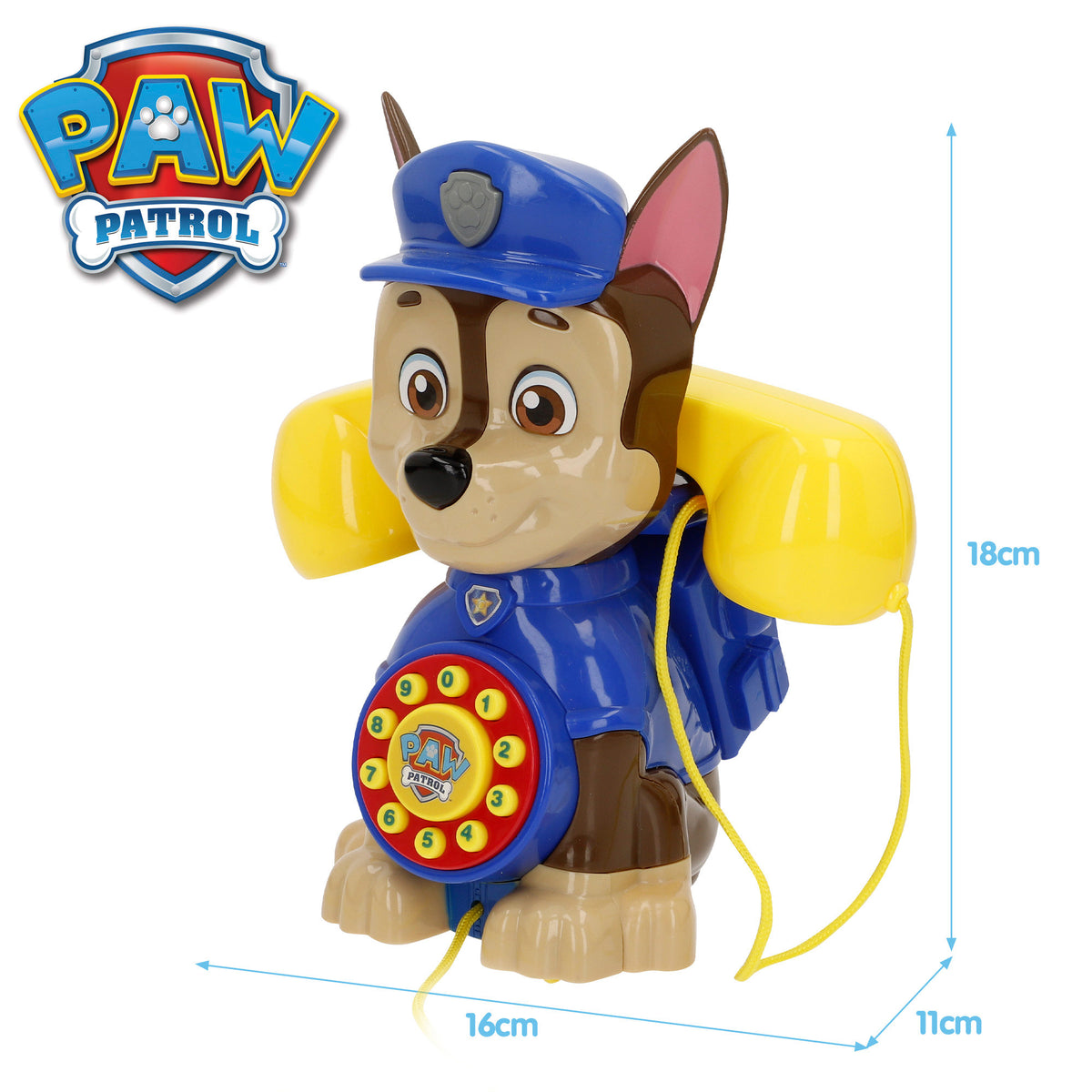 La Patrulla Canina Teléfono interactivo de juguete con sonidos y melodías