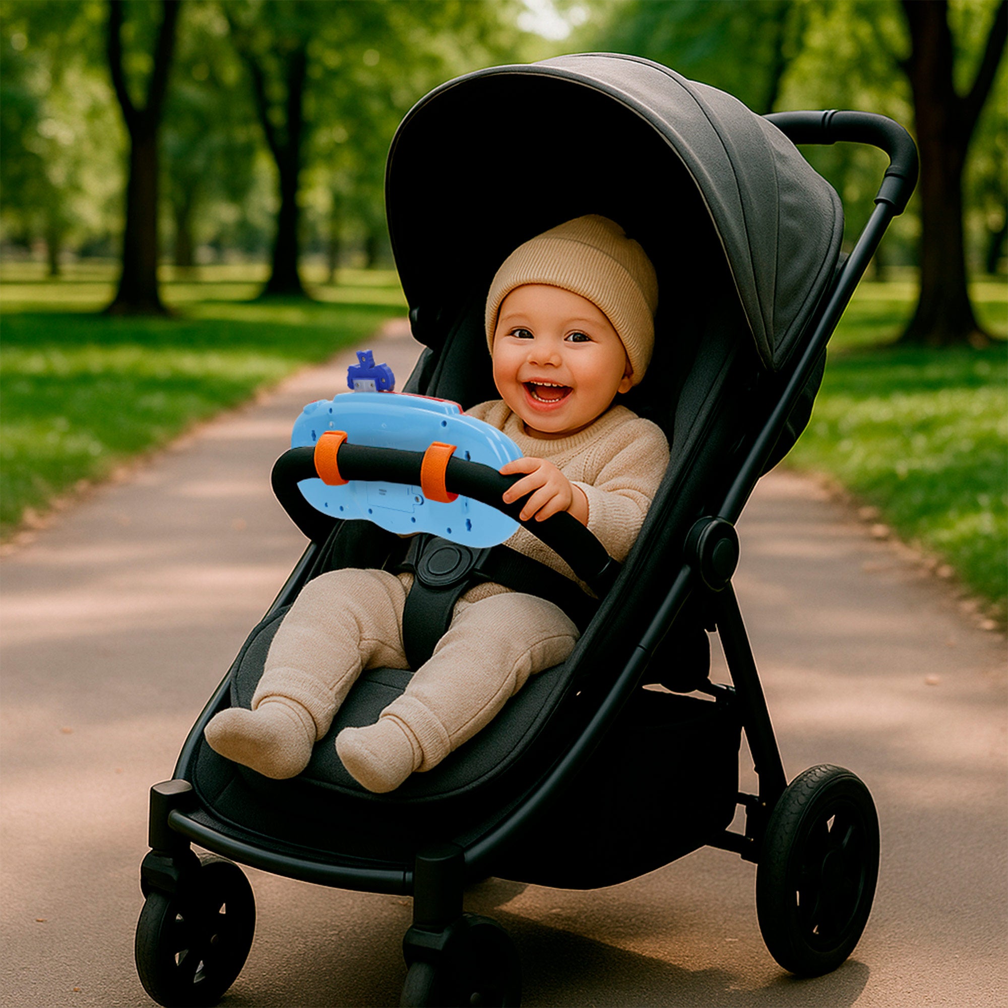 La Patrulla Canina Volante para carro de bebé con actividades