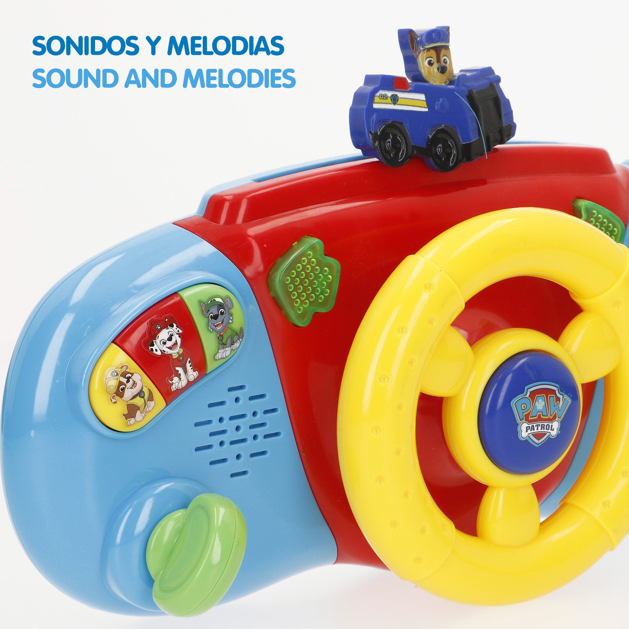 La Patrulla Canina Volante para carro de bebé con actividades