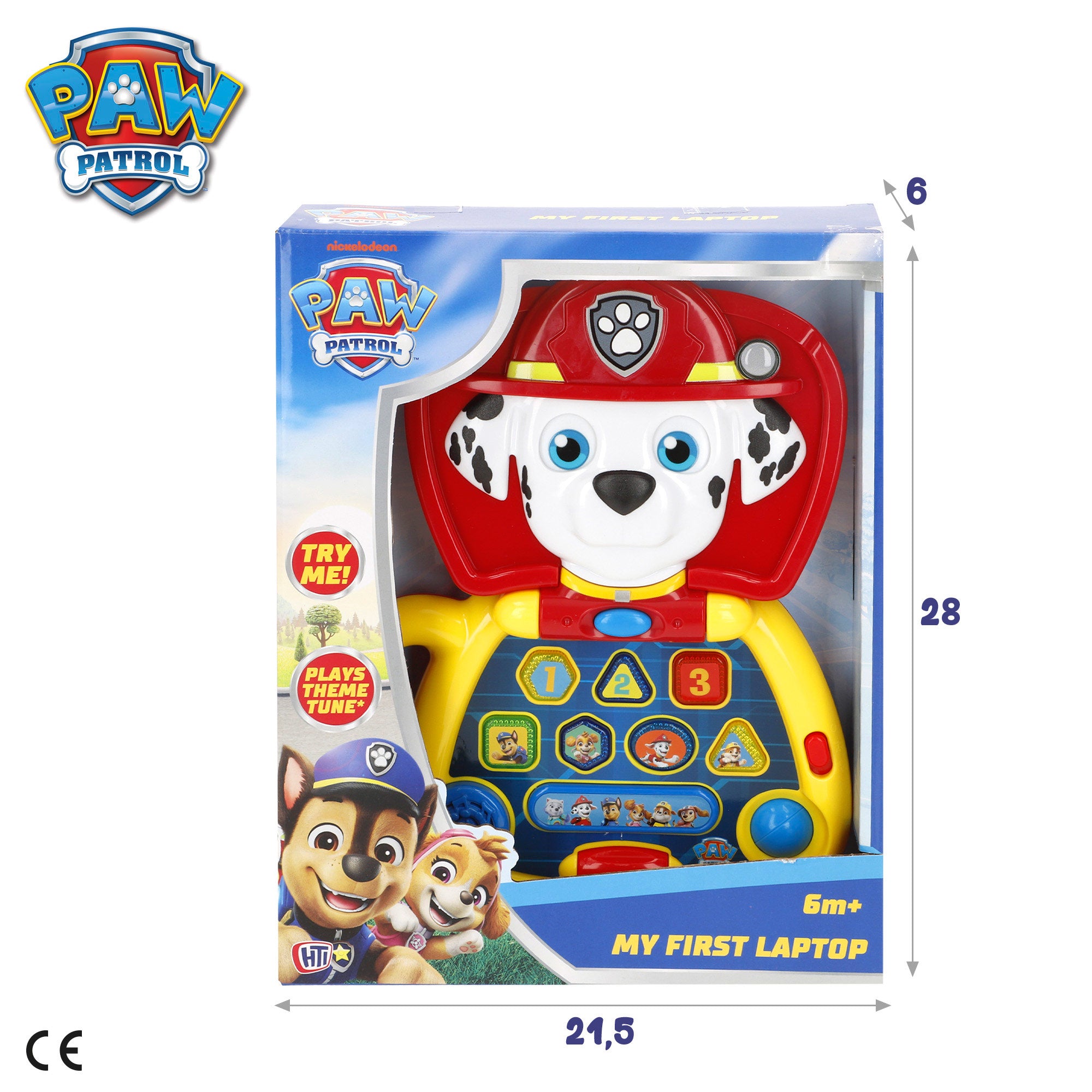 La Patrulla Canina Marshall Mi primer ordenador