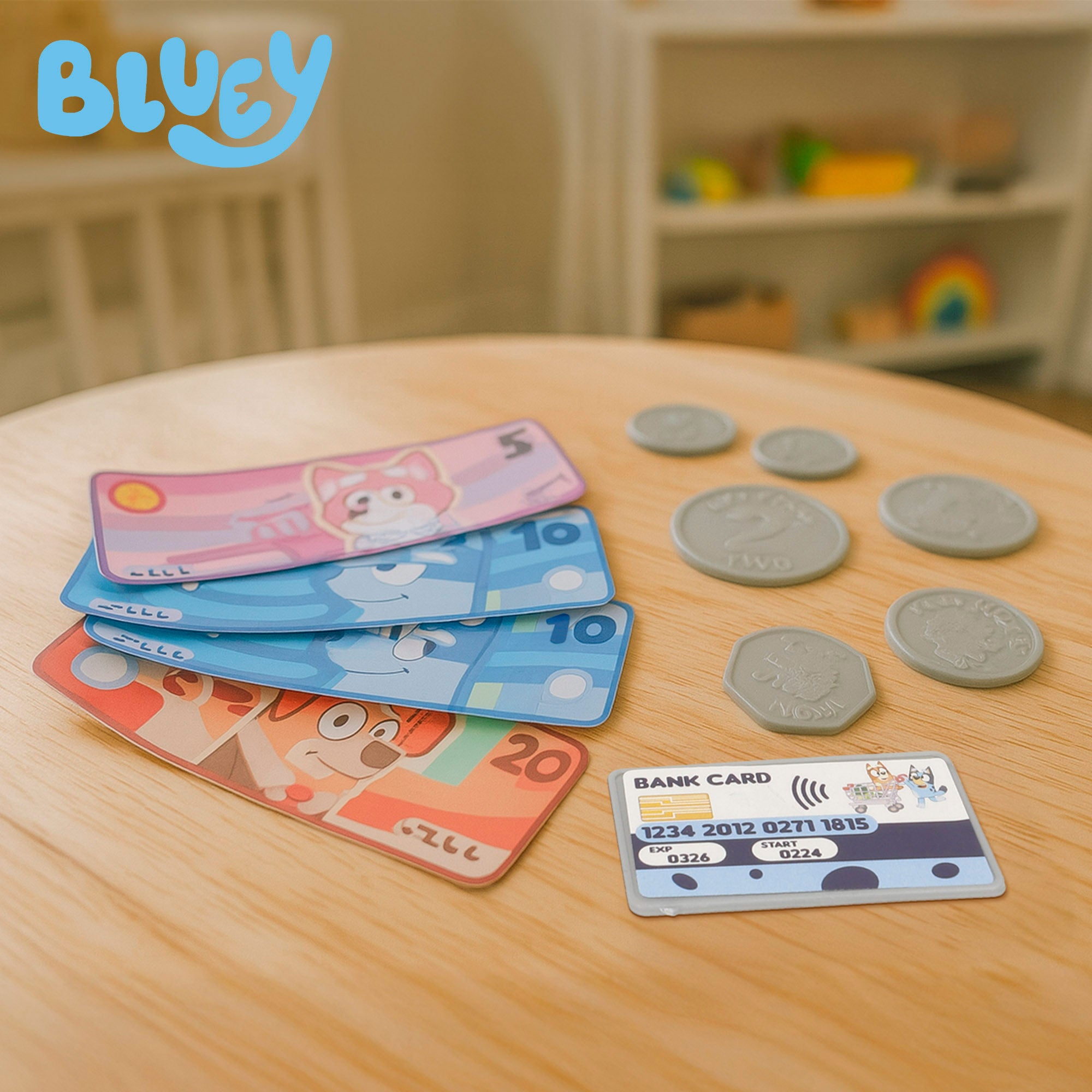 Bluey Caja Registradora juguete