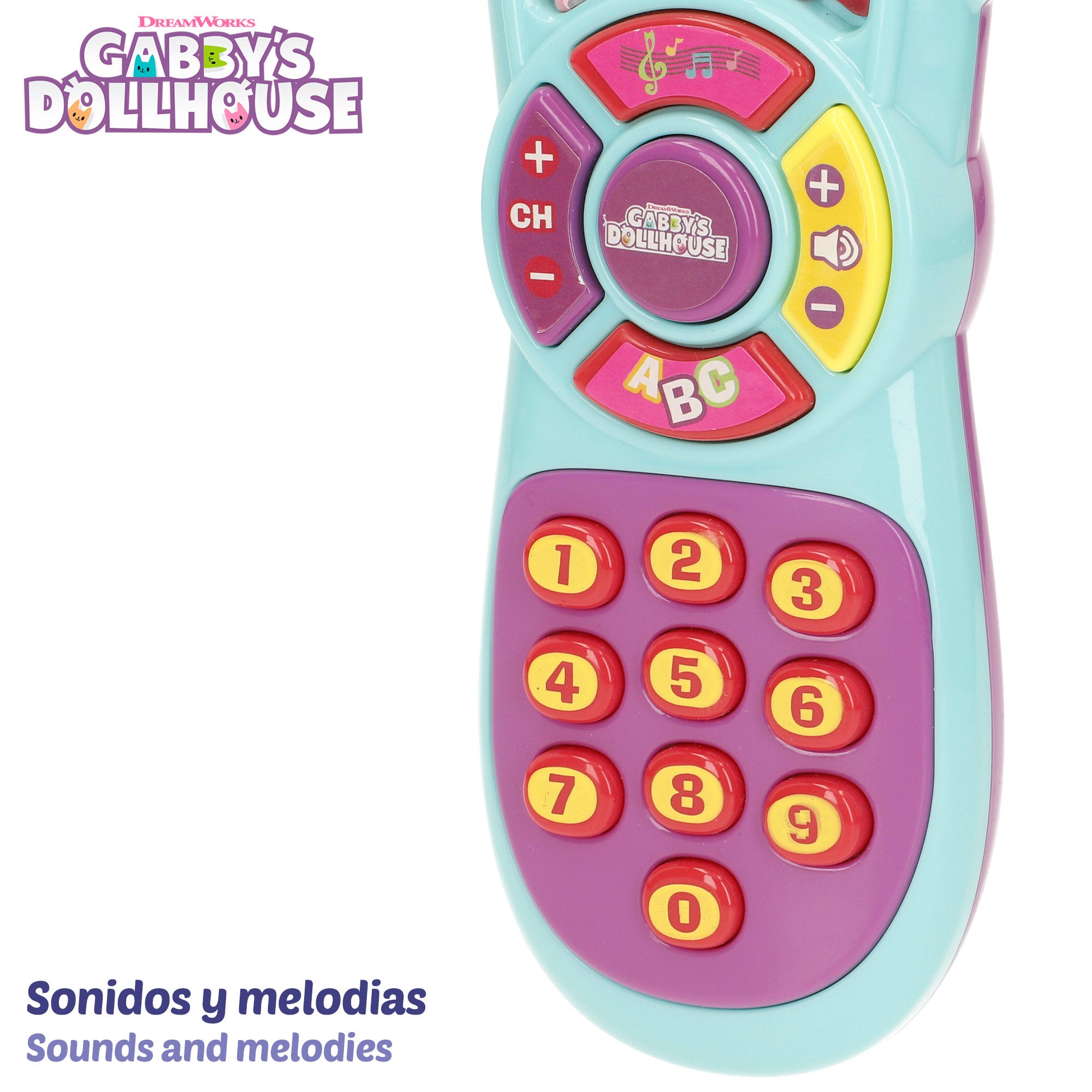 Gabby's Dollhouse Mi primer mando a distancia 7x17 cm