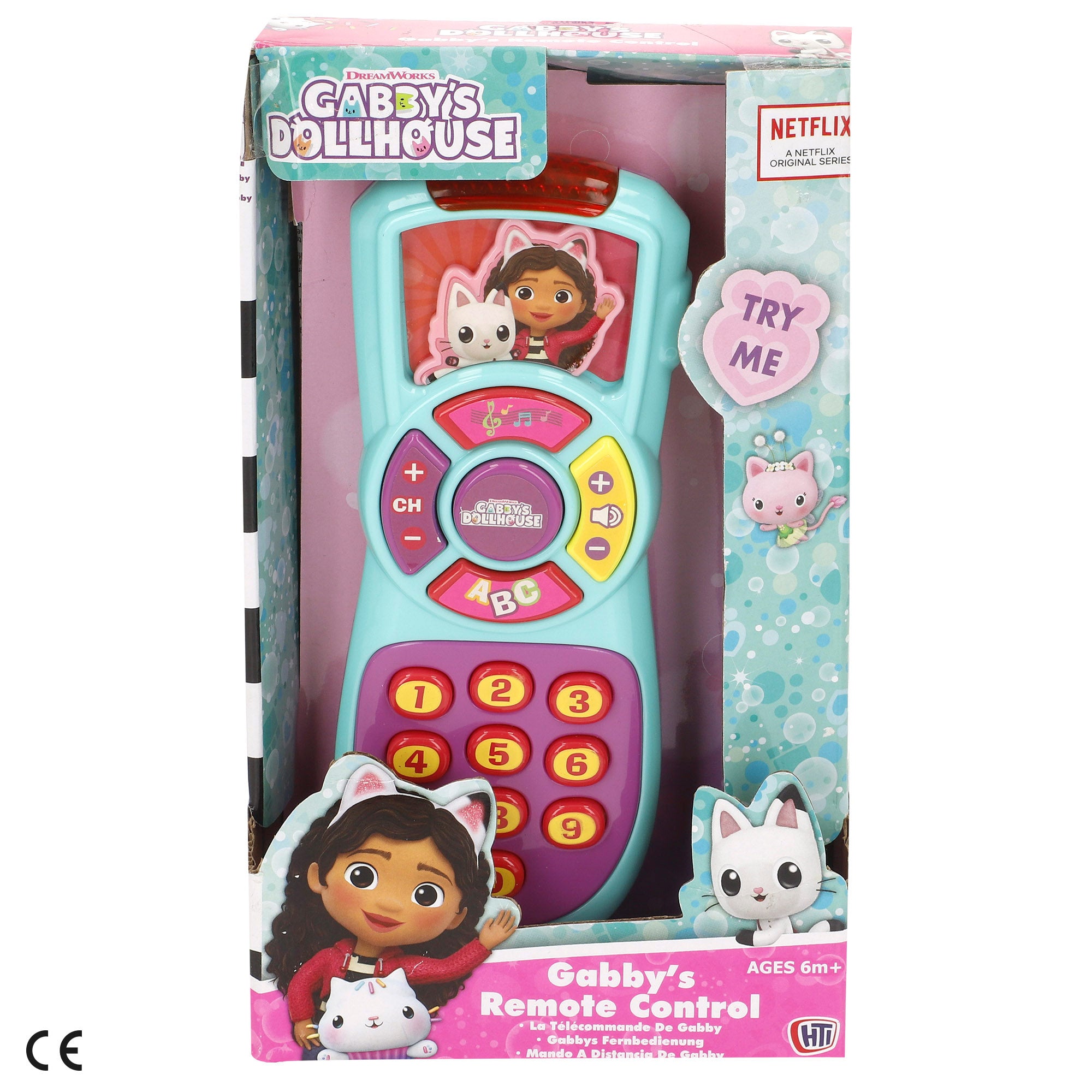 Gabby's Dollhouse Mi primer mando a distancia 7x17 cm