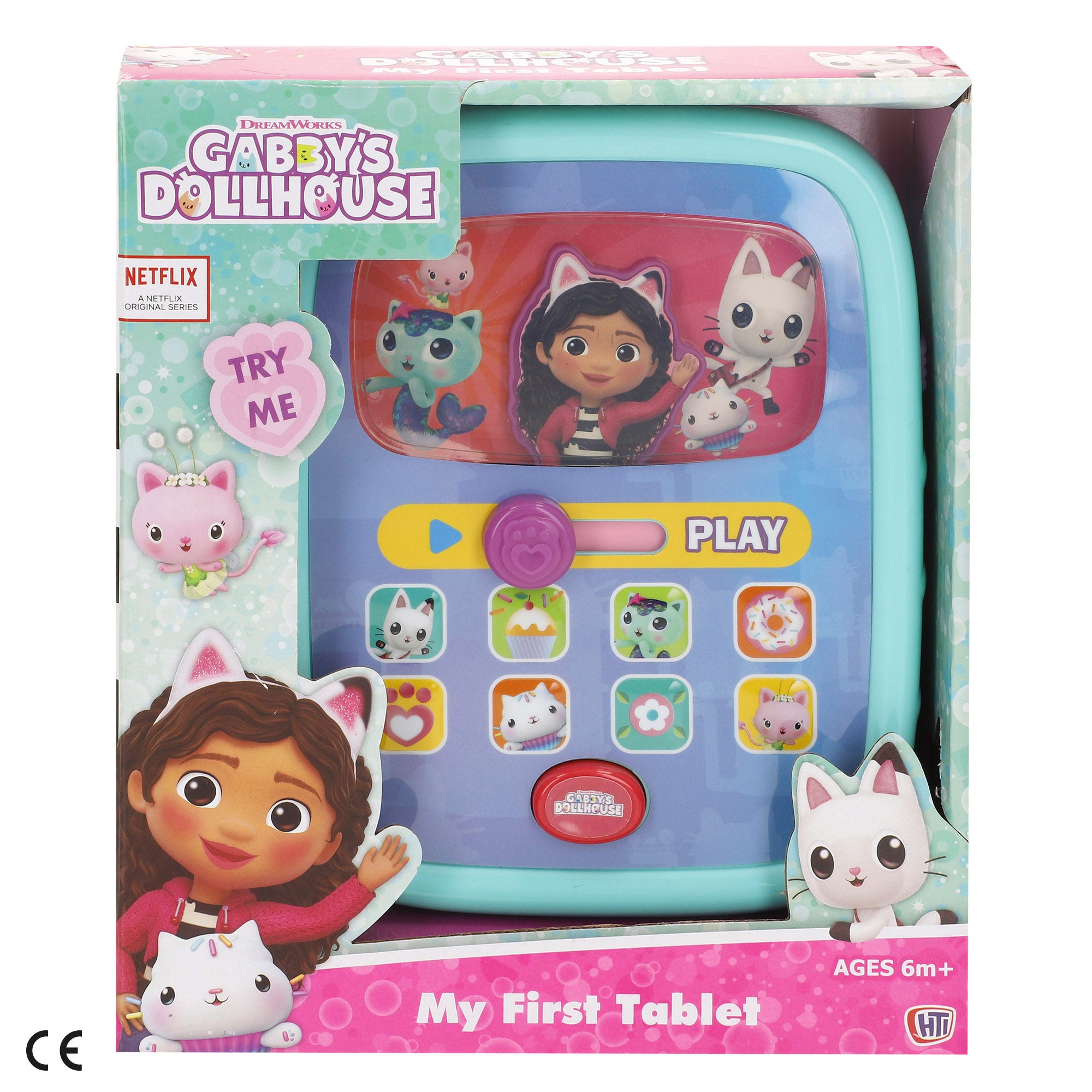 Gabby's Dollhouse Mi primera tablet 14x17 cm