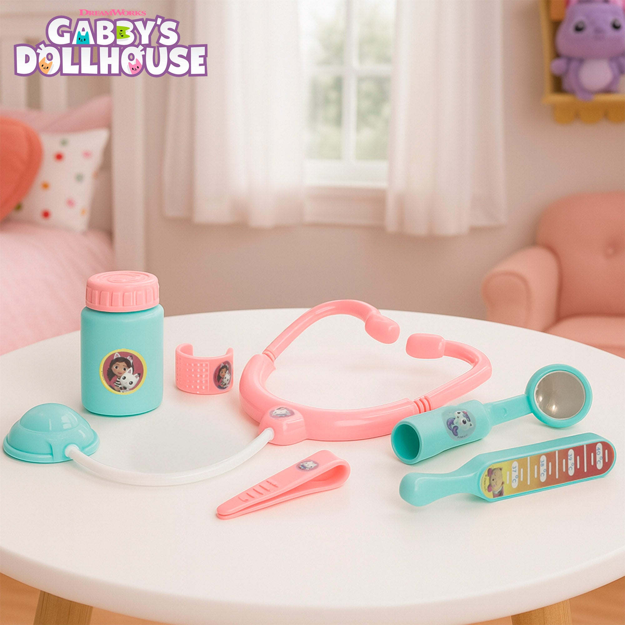 Gabby's Dollhouse Matetín Médico con accesorios