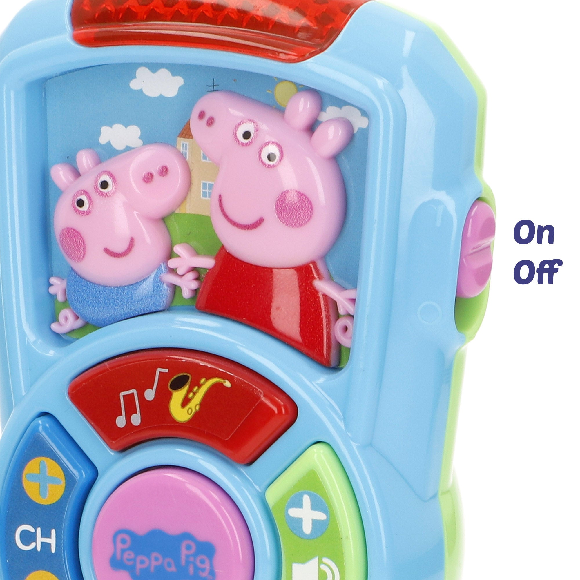 Peppa Pig Set mandos interactivos bebé con luz y sonido