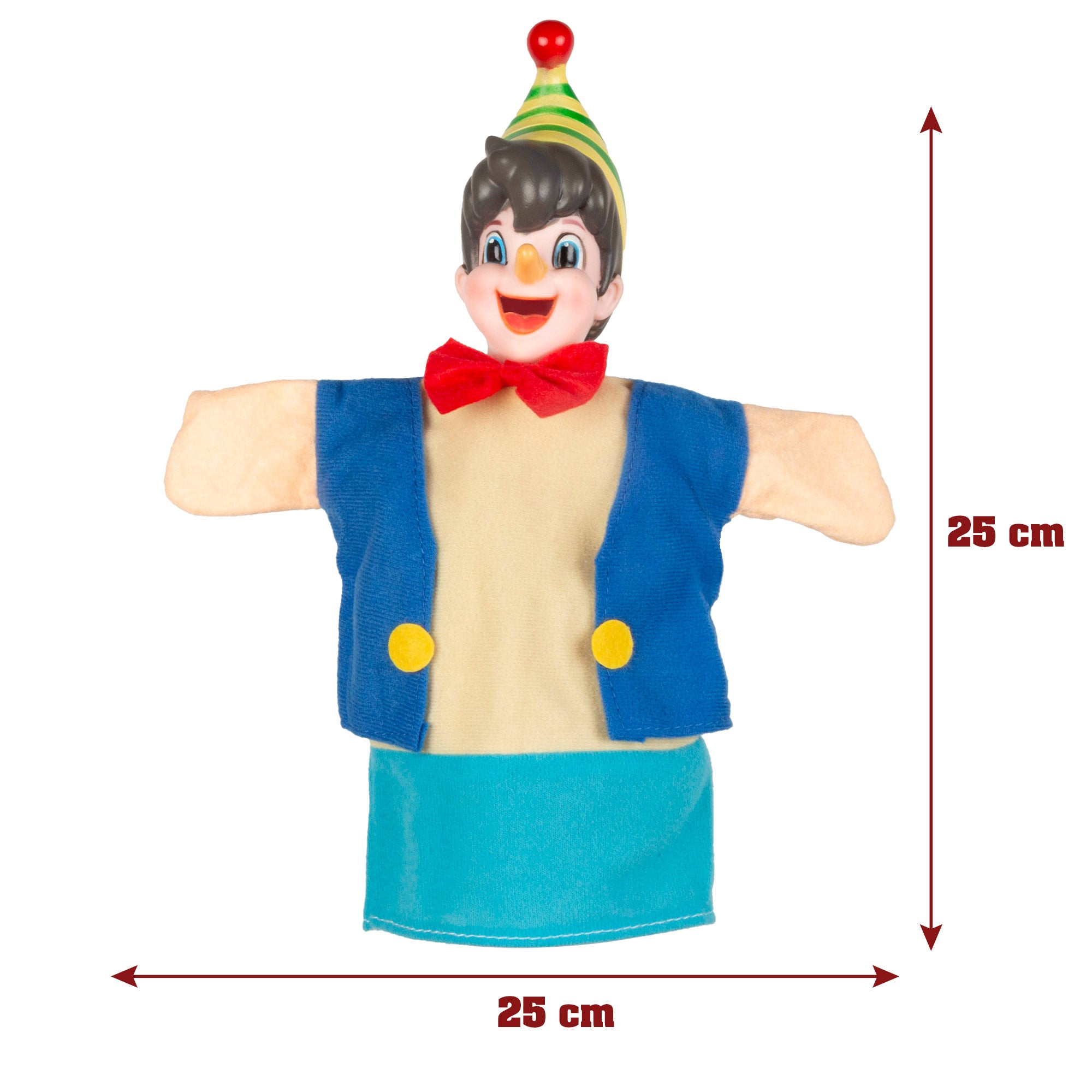 Set Marionetas Pinocho 25 cm Cucu Show