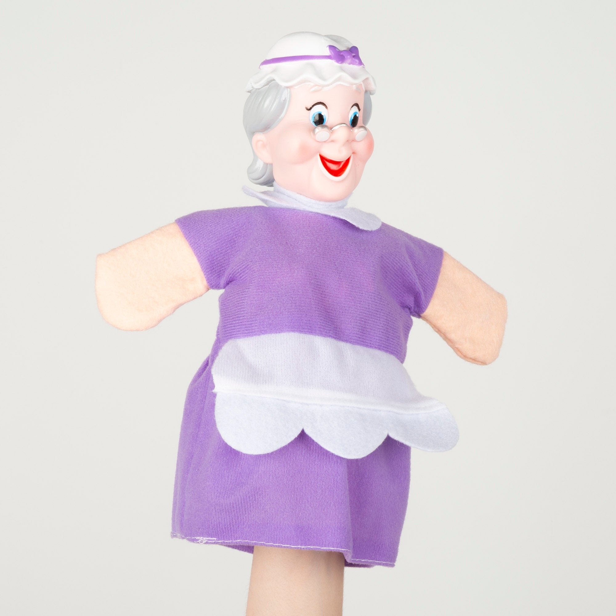 Set Teatro de marionetas Caperucita Roja 25 cm Cucu Show