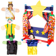 Set Teatro de marionetas Blancanieves 25 cm Cucu Show
