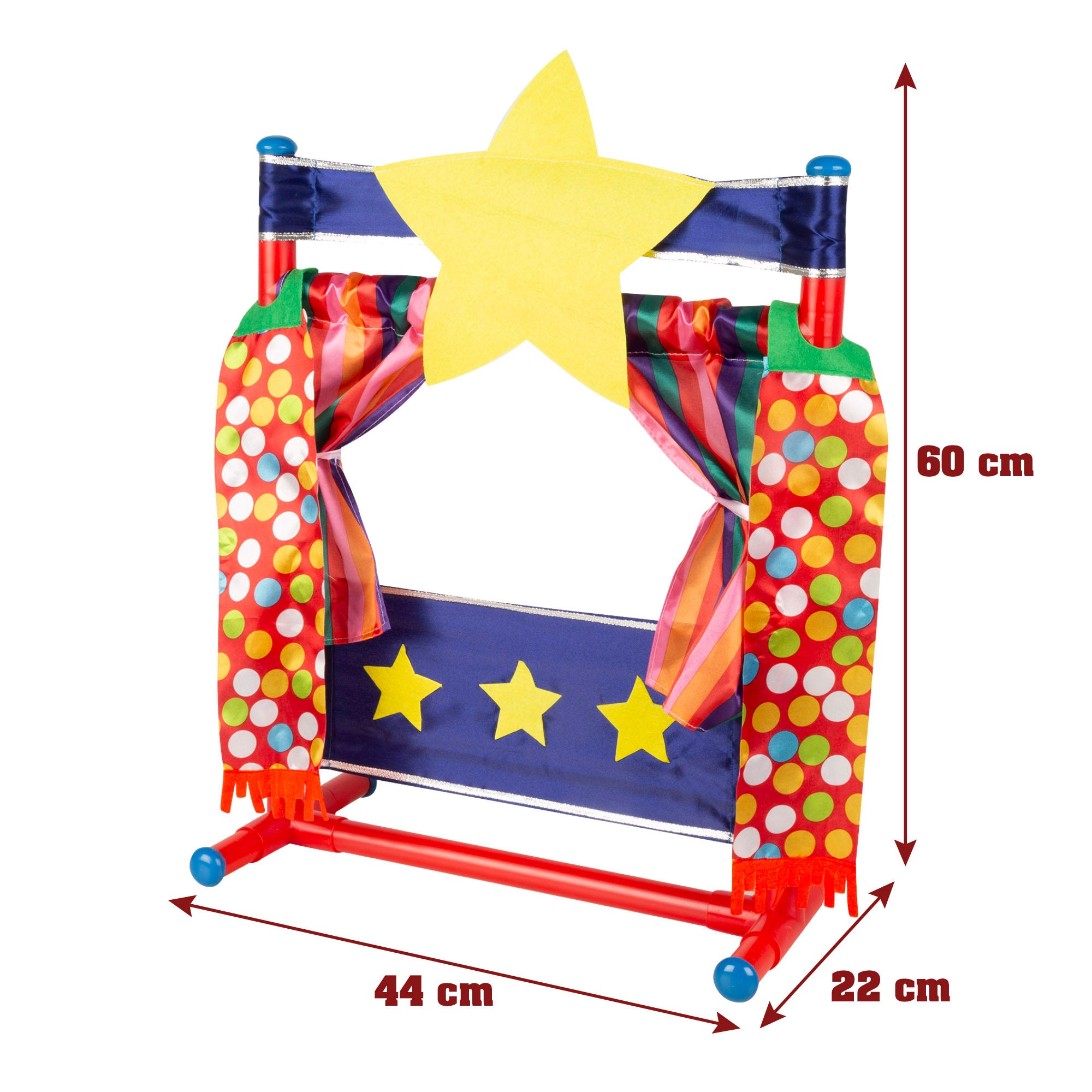 Set Teatro de marionetas Blancanieves 25 cm Cucu Show