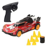 Voiture télécommandée Xtreme Drift avec obstacles et accessoires 1:18 Speed & Go