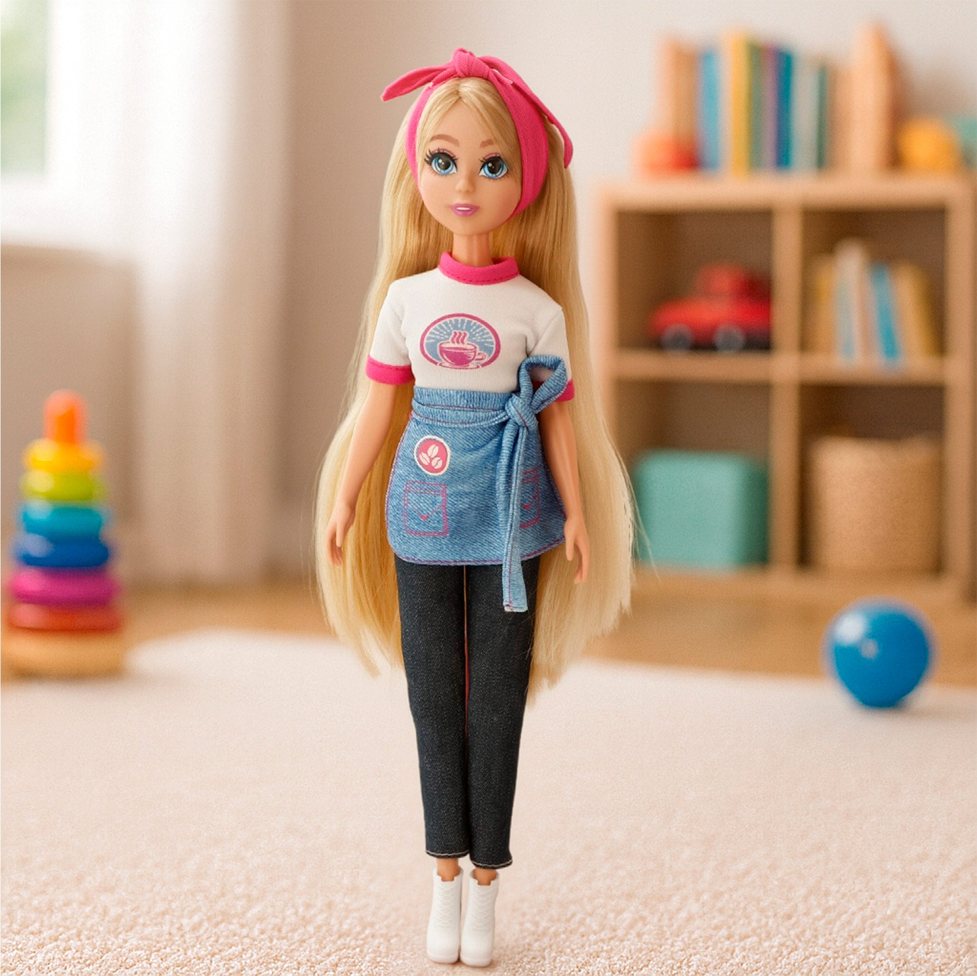 Set muñeca cafetería con accesorios Dreameez