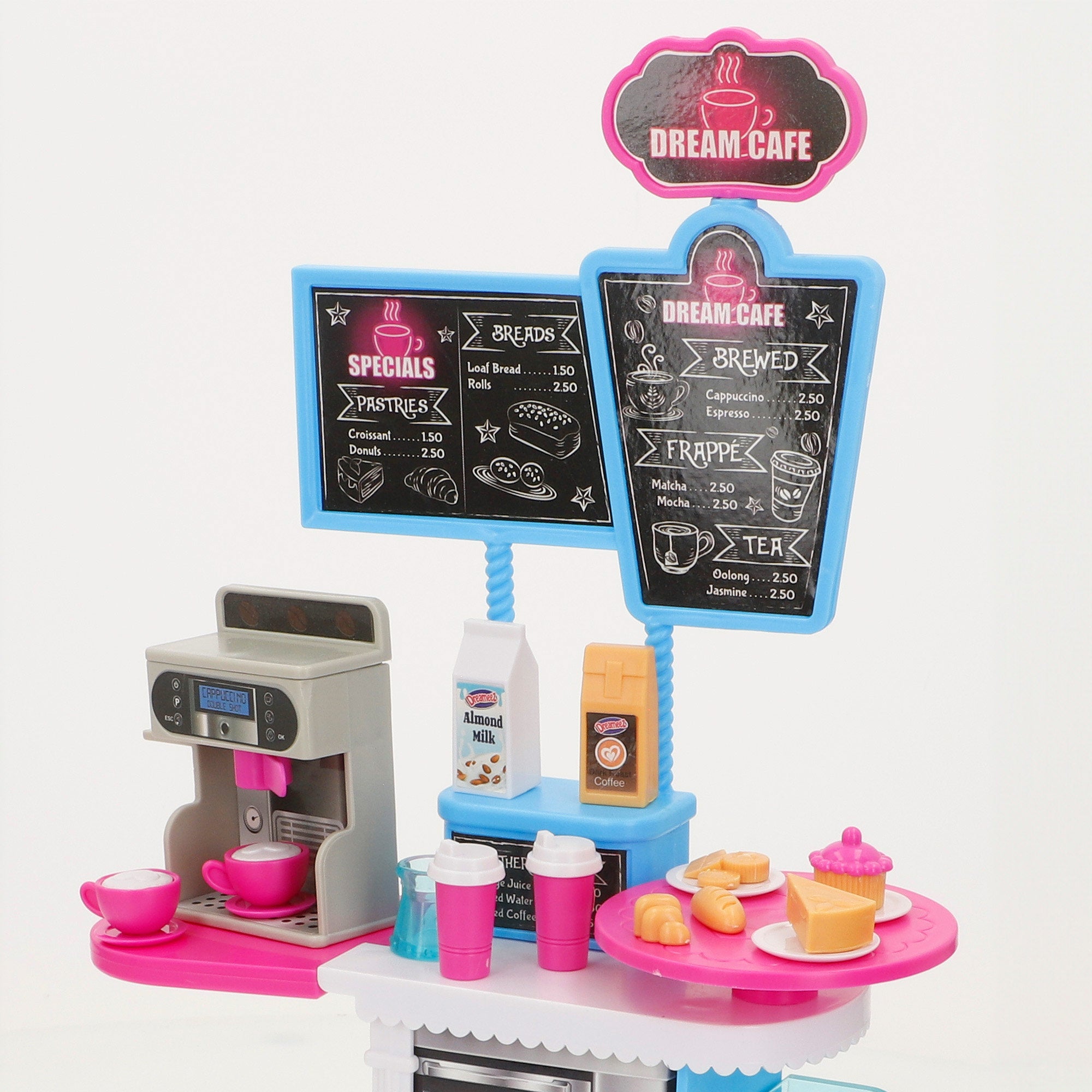 Set muñeca cafetería con accesorios Dreameez