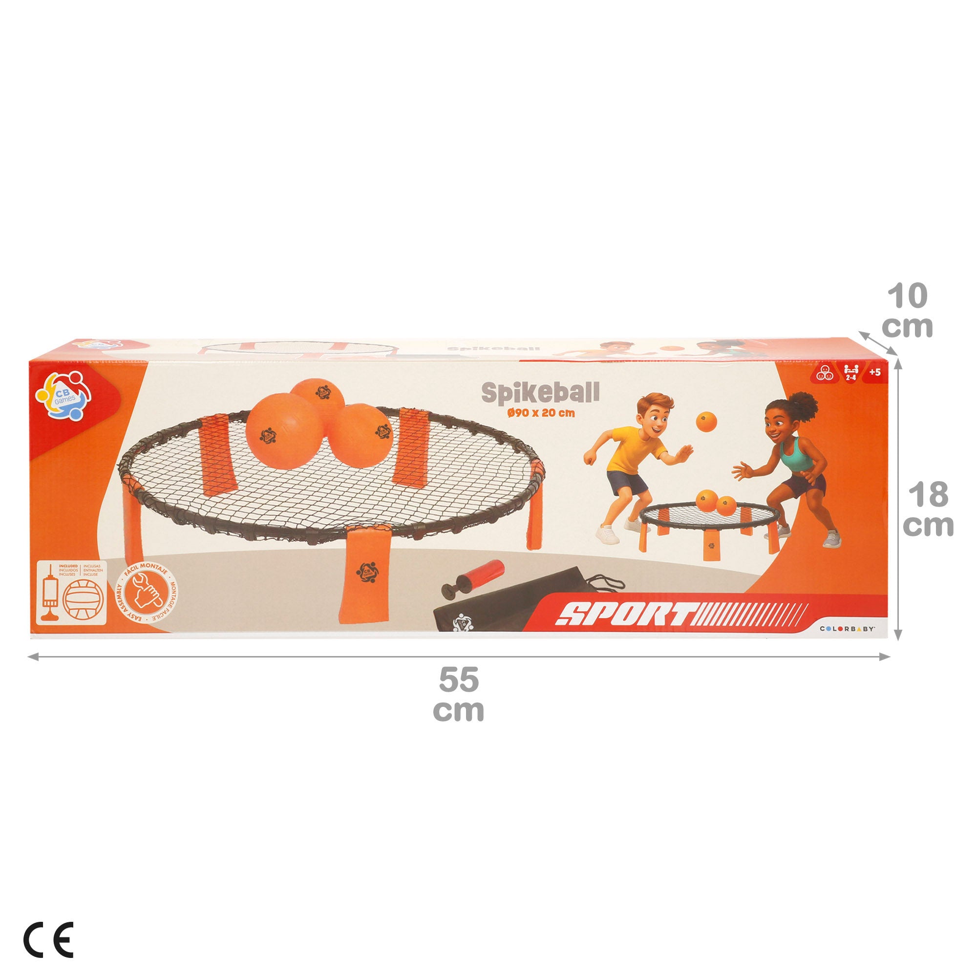 Juego de spikeball 4 personas CB Games