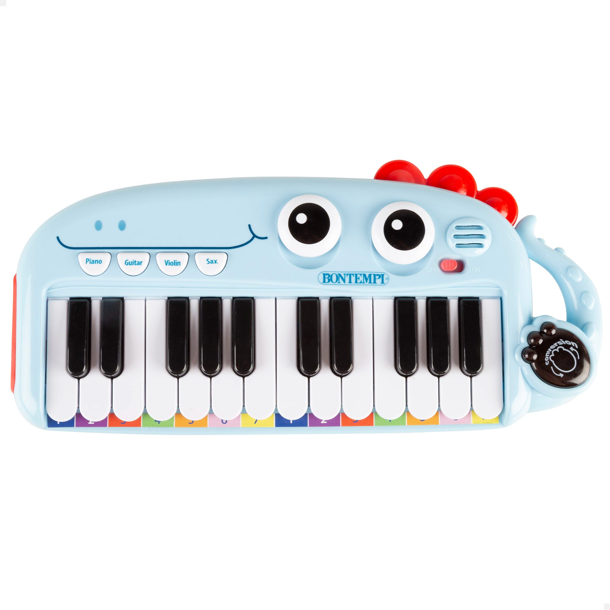 Piano infantil de juguete con luz y efectos de sonido 24 teclas Bontempi