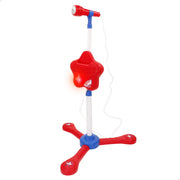 Micrófono juguete infantil inalámbrico con melodías y luces Bontempi
