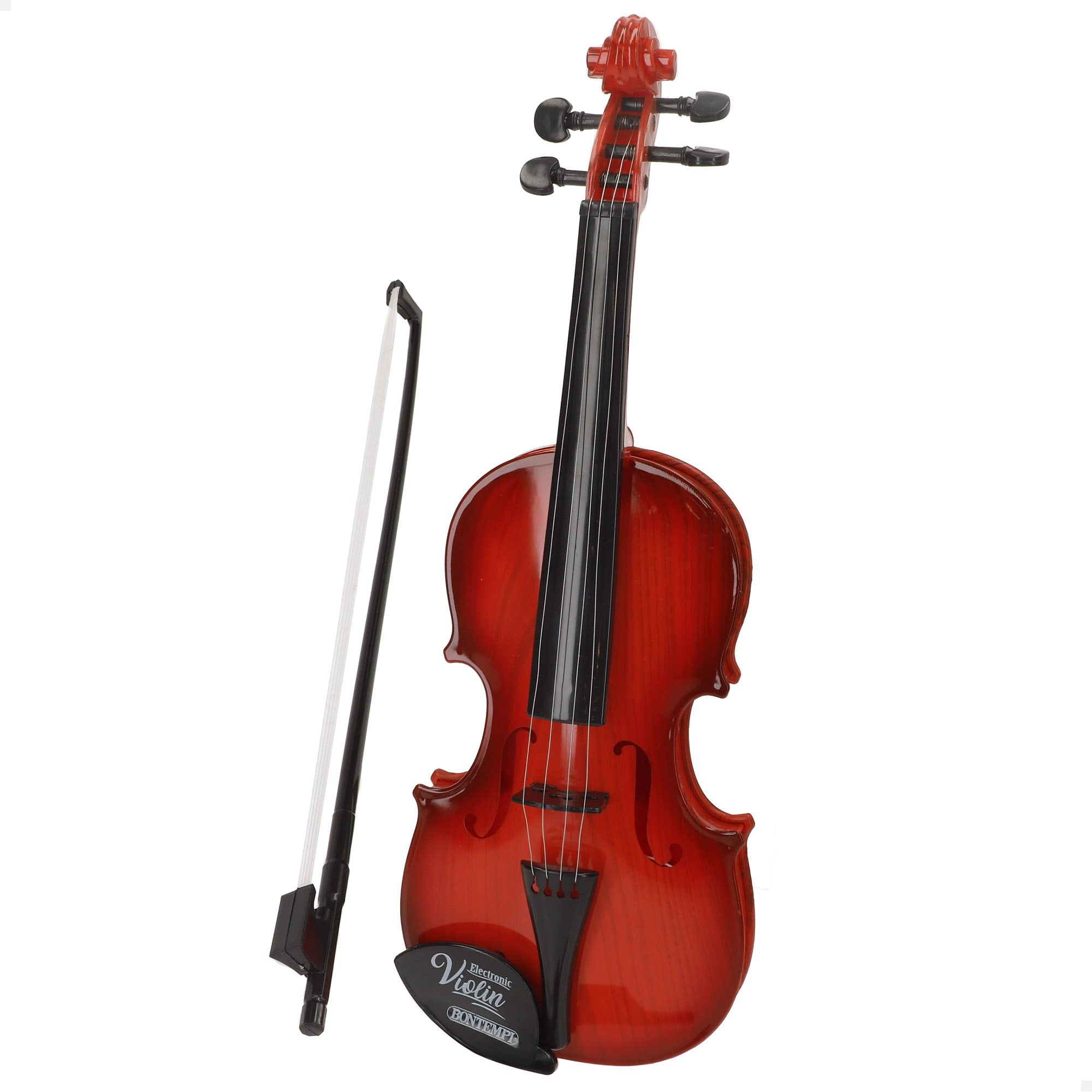 Violín electrónico infantil de juguete con arco y sonidos Bontempi