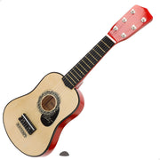 Guitarra juguete clásica de madera 55 cm con correa Bontempi