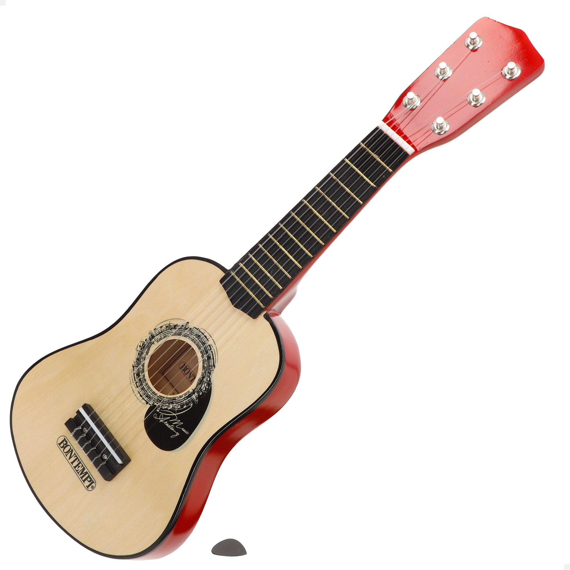 Guitarra juguete clásica de madera 55 cm con correa Bontempi