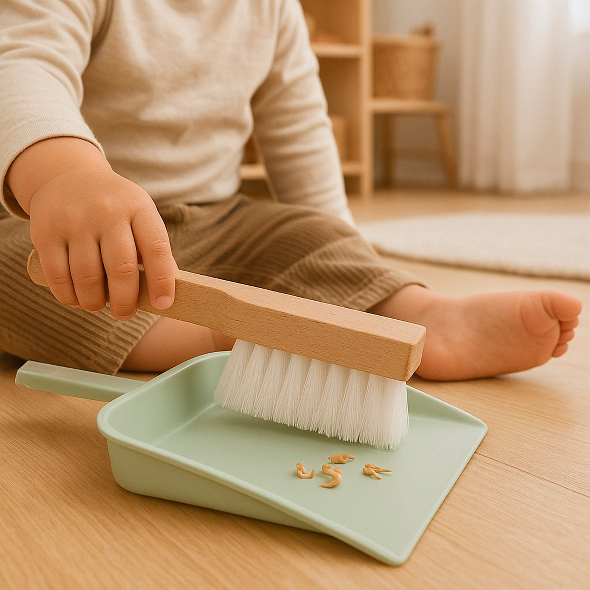 WOOMAX Set de limpieza de madera con 5 piezas