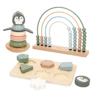 WOOMAX Set 3 juegos madera bebé