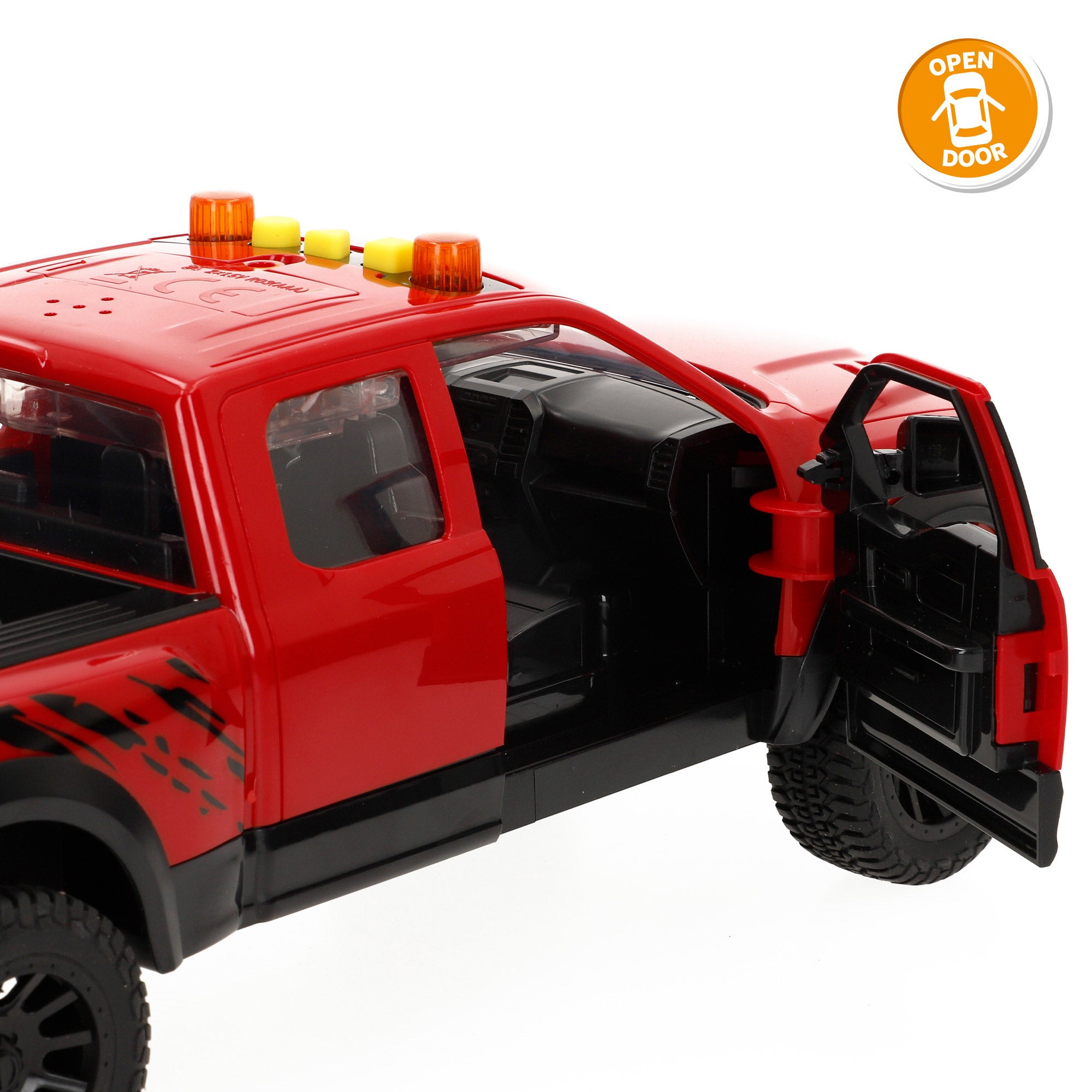 Coche pick up fricción con moto luz y sonido Speed & Go