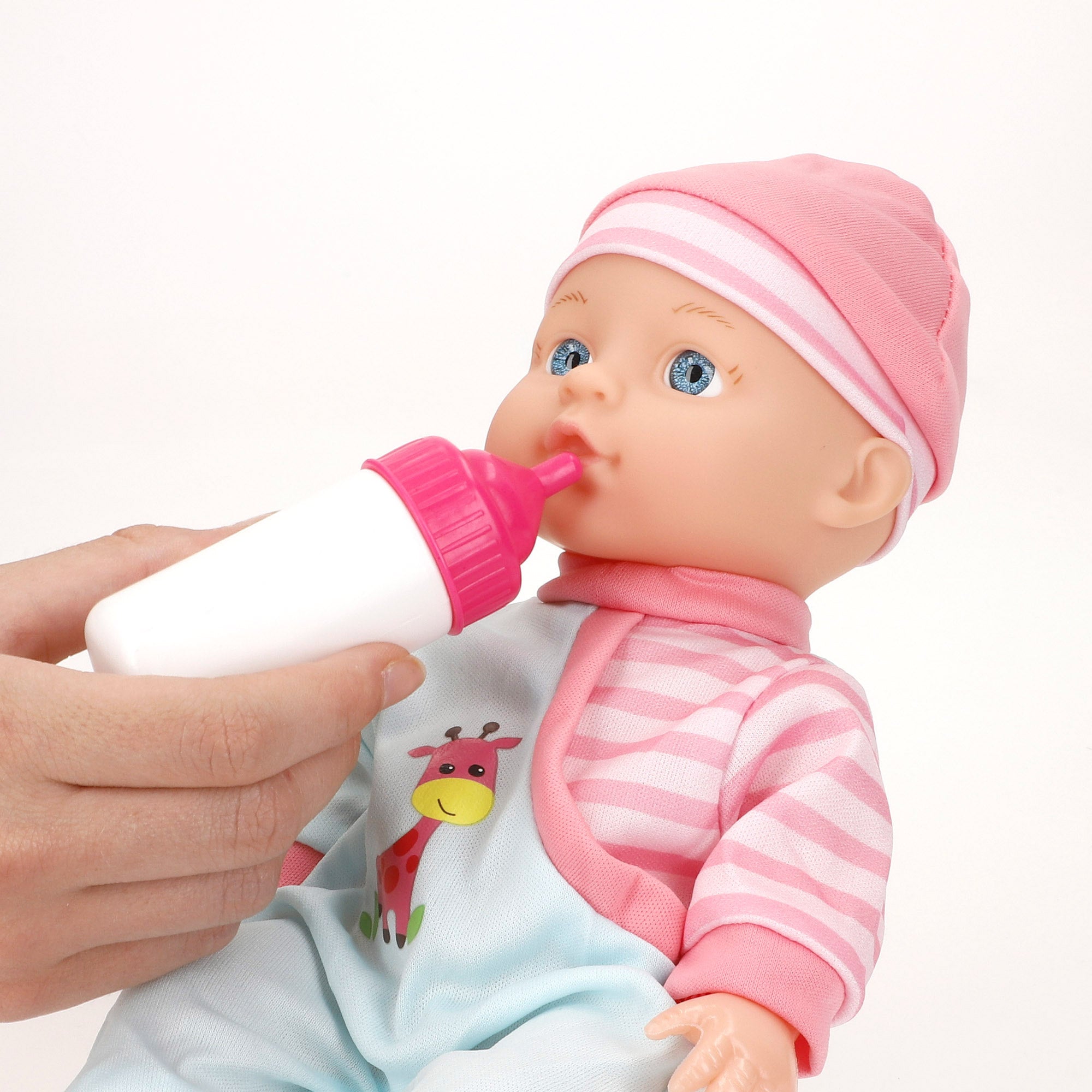 Set 2 muñecos bebé 30 cm con accesorios Colorbaby's