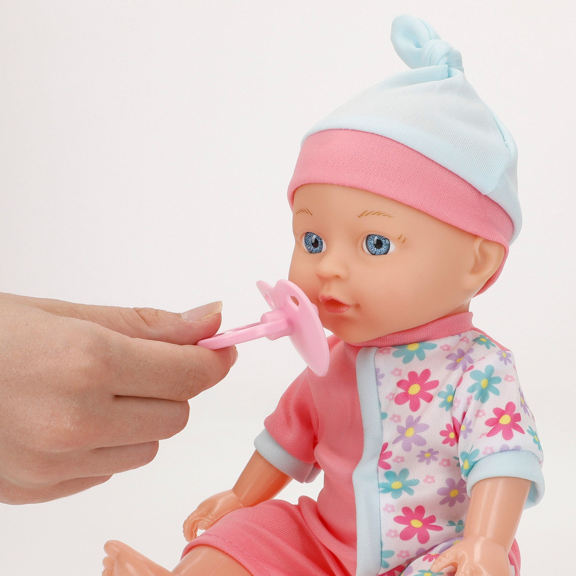 Set 2 muñecos bebé 30 cm con accesorios Colorbaby's
