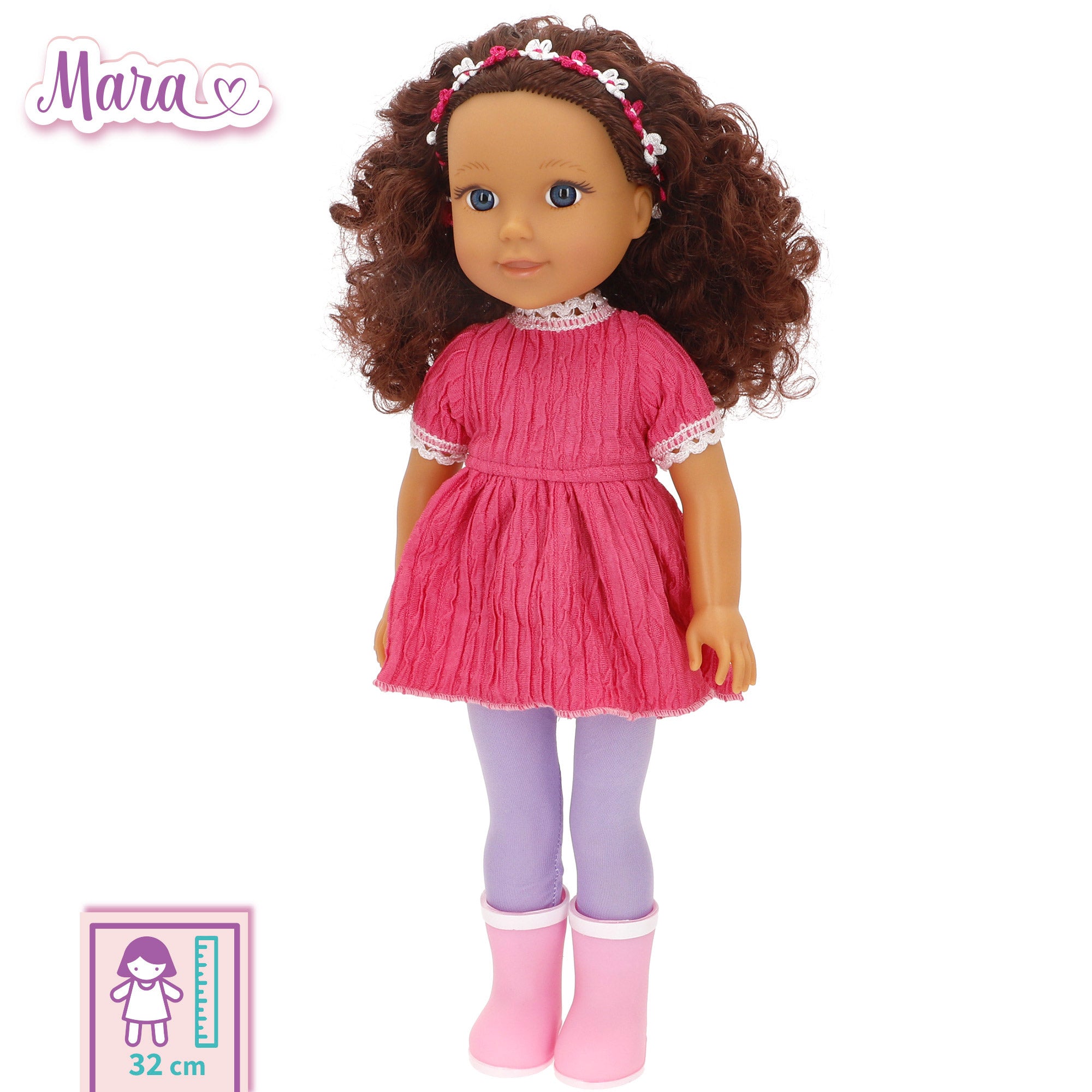 Muñeca articulada 36 cm casual Mara