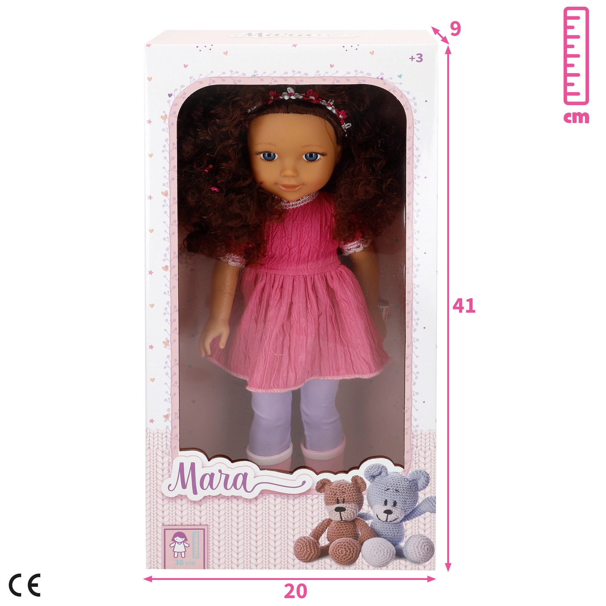 Muñeca articulada 36 cm casual Mara